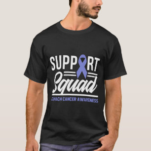 Camiseta Equipe de apoio ao câncer de estômago câncer de es