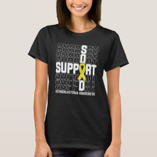 Camiseta Equipe de Apoio Conscientização sobre Retinoblasto