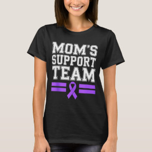 Camiseta equipe de apoio da mamãe família lupus conscientiz