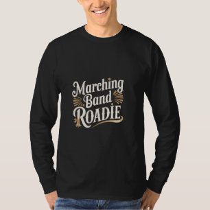 Camiseta Equipe de Apoio de Roadie da Banda Marcial ----