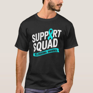 Camiseta Equipe de Apoio Esclerodermia Conscientização Fita