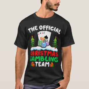 Camiseta Equipe de Apostas de Natal - Apostador Divertido d