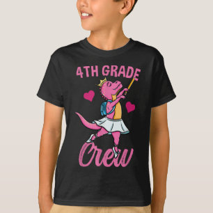 Camiseta Equipe de balé da 4ª série de volta às aulas para