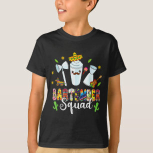 Camiseta Equipe de Barman Deixa a Festa Cinco De Mayo Mexic