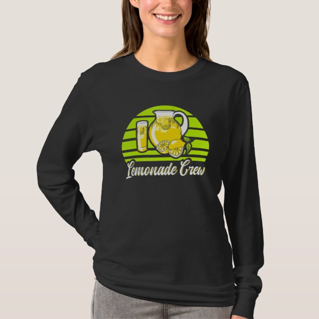Camiseta Equipe de Barraca de Limonada Negócio de Loja de S (Frente)