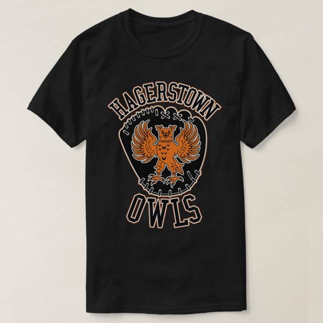 Camiseta Equipe de Baseball Defunct Hagerstown (Frente do Design)