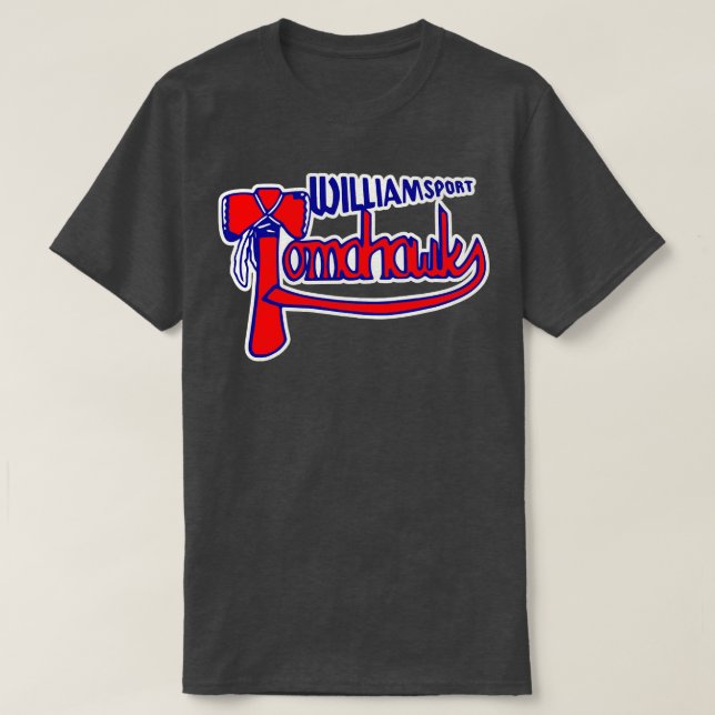 Camiseta Equipe de Baseball Defunct Williamsport (Frente do Design)