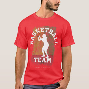 Camiseta Equipe de basquete da Guiné-Bissau Todas as Mulher