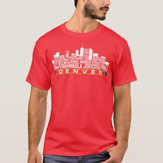 Camiseta Equipe de basquetebol Denver 23 jogador escalador 