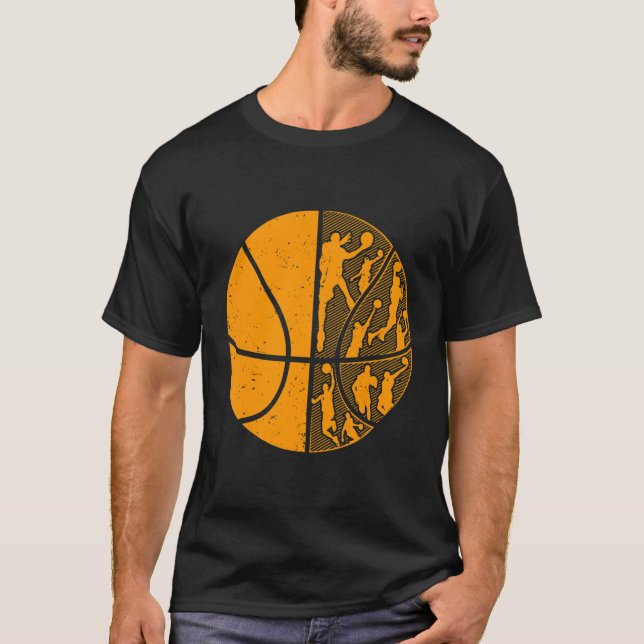 Camiseta Equipe de basquetebol Dunking Fan Mulheres Adolesc (Frente)