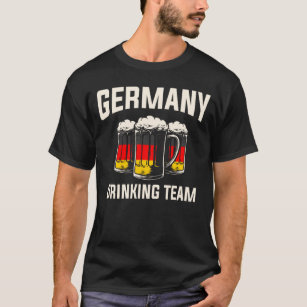 Camiseta Equipe de Bebendo da Alemanha, Funny Beer Drinker