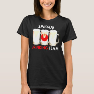 Camiseta Equipe de Bebendo do Japão