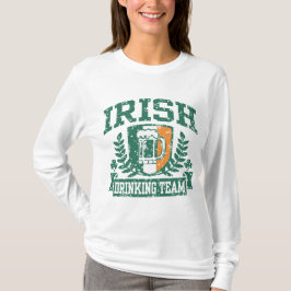 Camiseta Equipe de Bebendo irlandesa