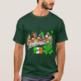 Camiseta Equipe de Bebendo irlandesa