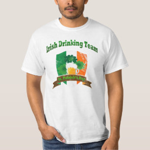 Camiseta Equipe de Bebendo irlandesa