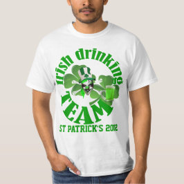 Camiseta Equipe de bebendo irlandesa