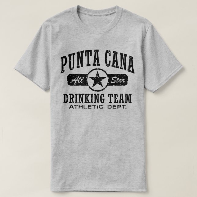 Camiseta Equipe de Bebendo Punta Cana (Frente do Design)