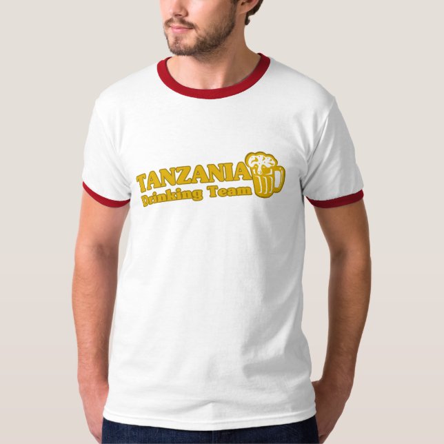 Camiseta Equipe de Bebendos da Tanzânia (Frente)