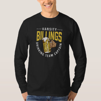 Camiseta Equipe de Bebendos de habilidades Capitão Cerveja