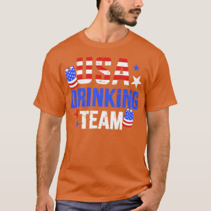 Camiseta Equipe de bebendos dos EUA para a Independência di