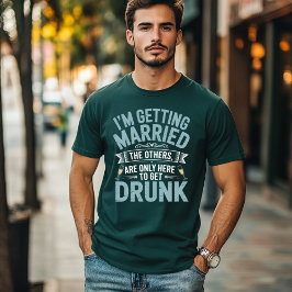 Camiseta Equipe de Bebida da Festa de Despedida de Solteiro
