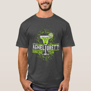 Camiseta equipe de bebida de solteira