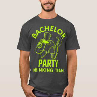 Camiseta Equipe de bebida para despedida de solteiro 3