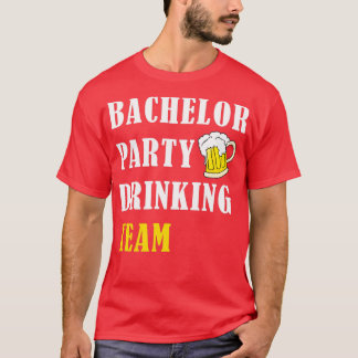 Camiseta Equipe de bebida para despedida de solteiro 6
