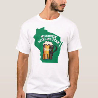CAMISETA EQUIPE DE BEBIDAS DE WISCONSIN