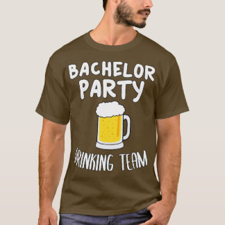 Camiseta Equipe de Bebidas para Festa de Despedida de Solte