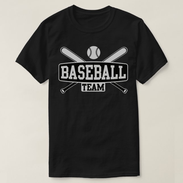Camiseta Equipe de beisebol (Frente do Design)