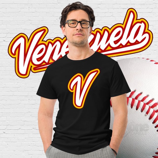 Camiseta Equipe de beisebol da Venezuela em 2023 (Criador carregado)