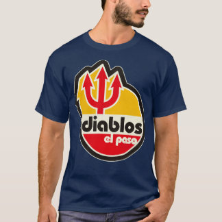 Camiseta Equipe de beisebol Defunct El Paso Diablos