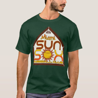 Camiseta Equipe de beisebol em Miami Sun Sox