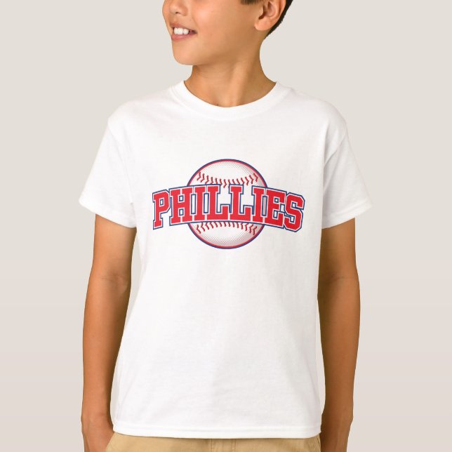Camiseta Equipe de beisebol Philadelphia Phillie (Frente)