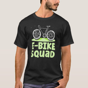 Camiseta Equipe de bicicleta elétrica Ciclista de bicicleta