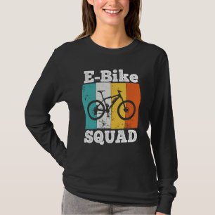 Camiseta Equipe de Bicicleta Elétrica Equipe de Bicicleta E
