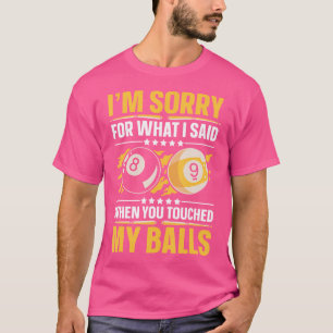 Camiseta Equipe de Bilhar Esquadrão de Jogador de Bilhar de