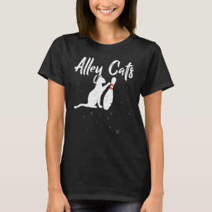 Camiseta Equipe de Boliche Alley Cat Bowler