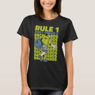 Camiseta Equipe de Boliche do Clube de Kegel Superior da bo