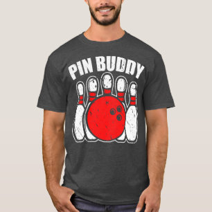 Camiseta Equipe de Boliche do Pin Buddy