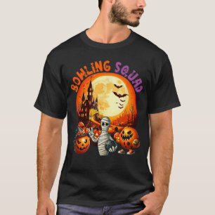 Camiseta Equipe de Boliche Equipamento de Terror de Hallowe