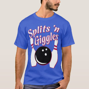 Camiseta Equipe de Boliches engraçada divide-se em negros 1