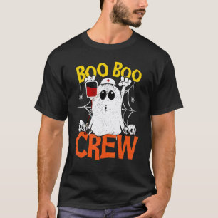 Camiseta equipe de boo boo assistente médica de outono roup