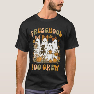 Camiseta Equipe de Boo da Pré-Escola Professor Crianças Fan