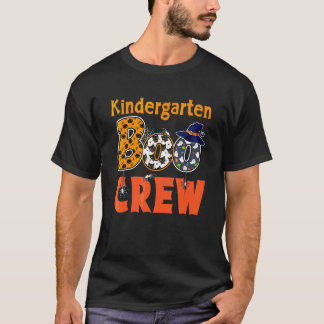 Camiseta Equipe de Boo do Jardim de Infância Professora Alu