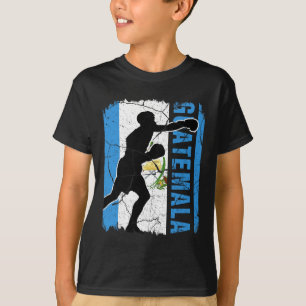 Camiseta Equipe de boxe guatemalteca Guatemala Bandeira de
