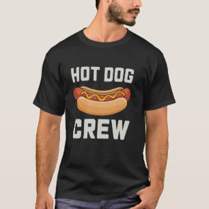 Camiseta Equipe de Cachorro-Quente Comidas Gordurosas Cacho