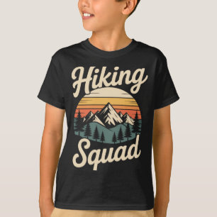 Camiseta Equipe de caminhada Retro Montanha Caminhada Acamp