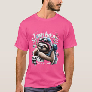 Camiseta Equipe de Caminho Larga Chegaremos Lá Quando Chega